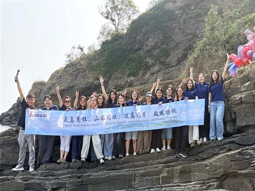 MIGO GLASS Team Building dan na otoku Lingshan