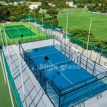 Steklena ograja Padel Court