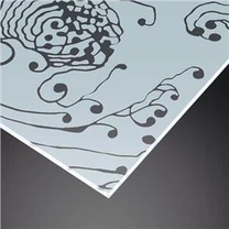 Peskano motno steklo